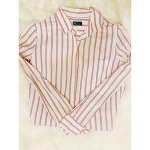 Striped Cotton Dress Shirt